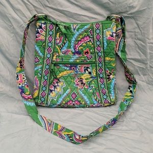 Vera Bradley Hipster in Emerald Paisley